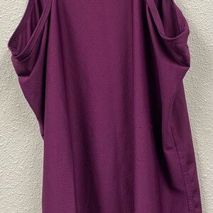 Purple Sleeveless Top
